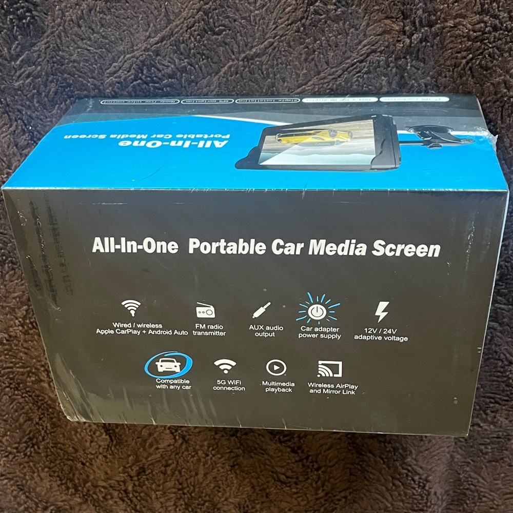 All-In-One Portable Car Media Screen